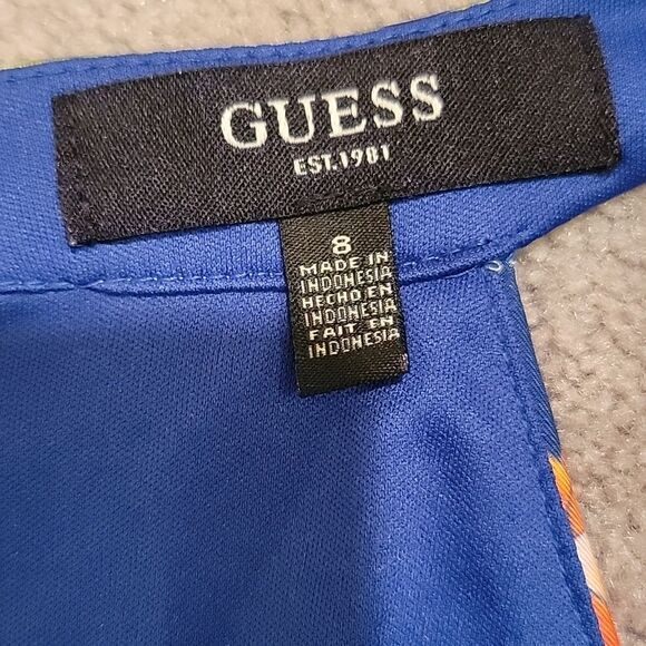 Guess Floral Sleeveless Dress Sz 8 - Picture 9 of 12